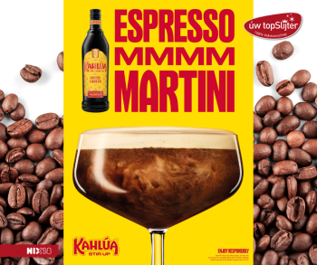 Kahlua  - Espresso Martini cocktail uw topSlijter nb